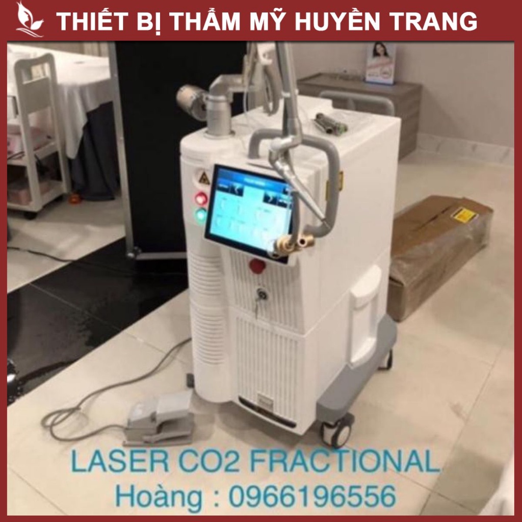 [Hàng Loại 1] Máy Laser Trị Sẹo Và Trẻ Hóa Âm Đạo CO2 Trục Khuỷa - Thẩm Mỹ Huyền Trang