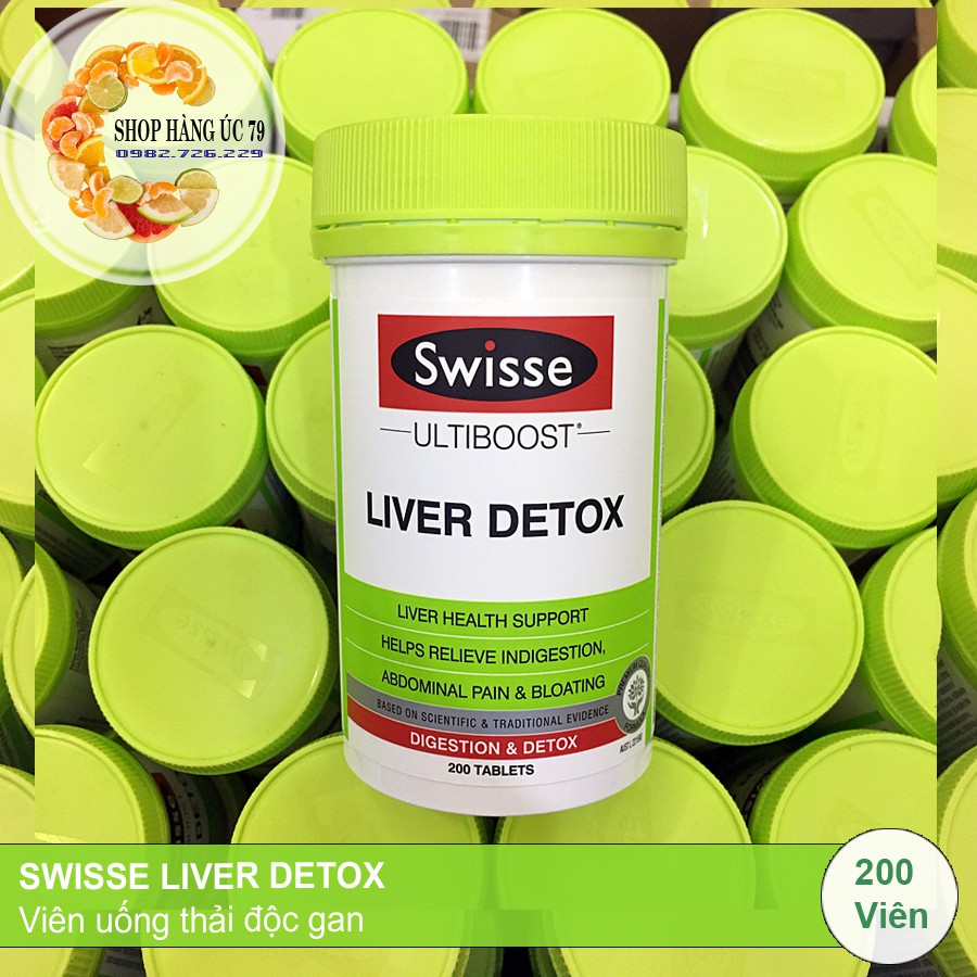 GIẢI ĐỘC GAN - SWISSE LIVER DETOX