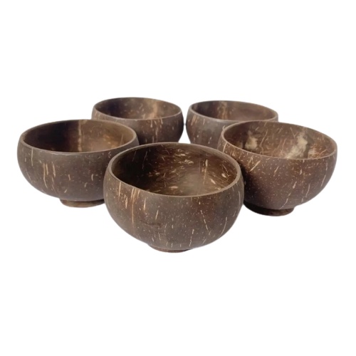 Chén gáo dừa có đế, đường kính 11-13cm
