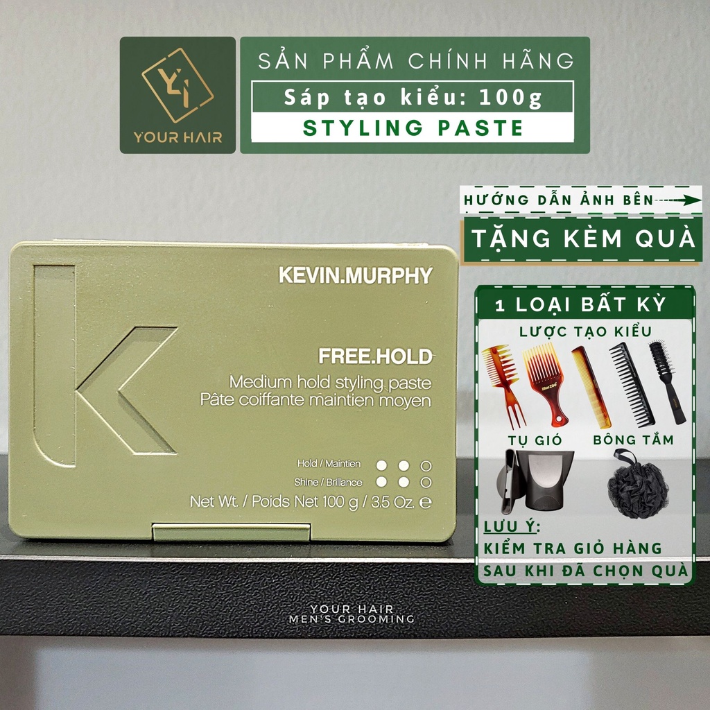 Sáp tạo kiểu Kevin Murphy FREE HOLD - 100g