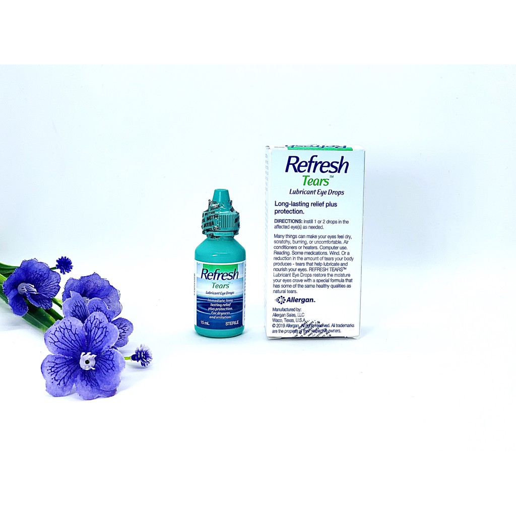 REFRESH TEARS - DUNG DỊCH NHỎ LÀM TRƠN MẮT 15ml- Minpharmacy