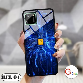 Ốp lưng kính 3D Realme C11