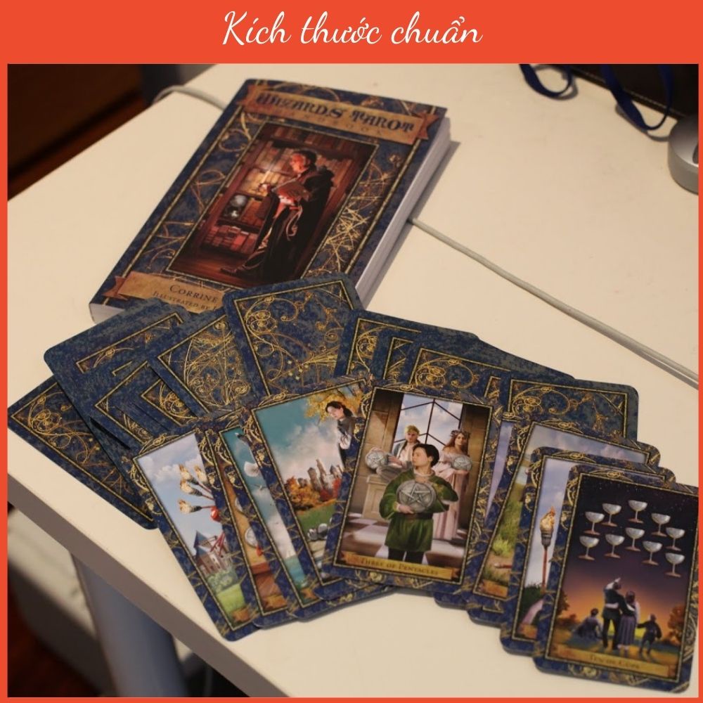 (Hình thật bài Handmade) Bài Tarot Wizards Tarot