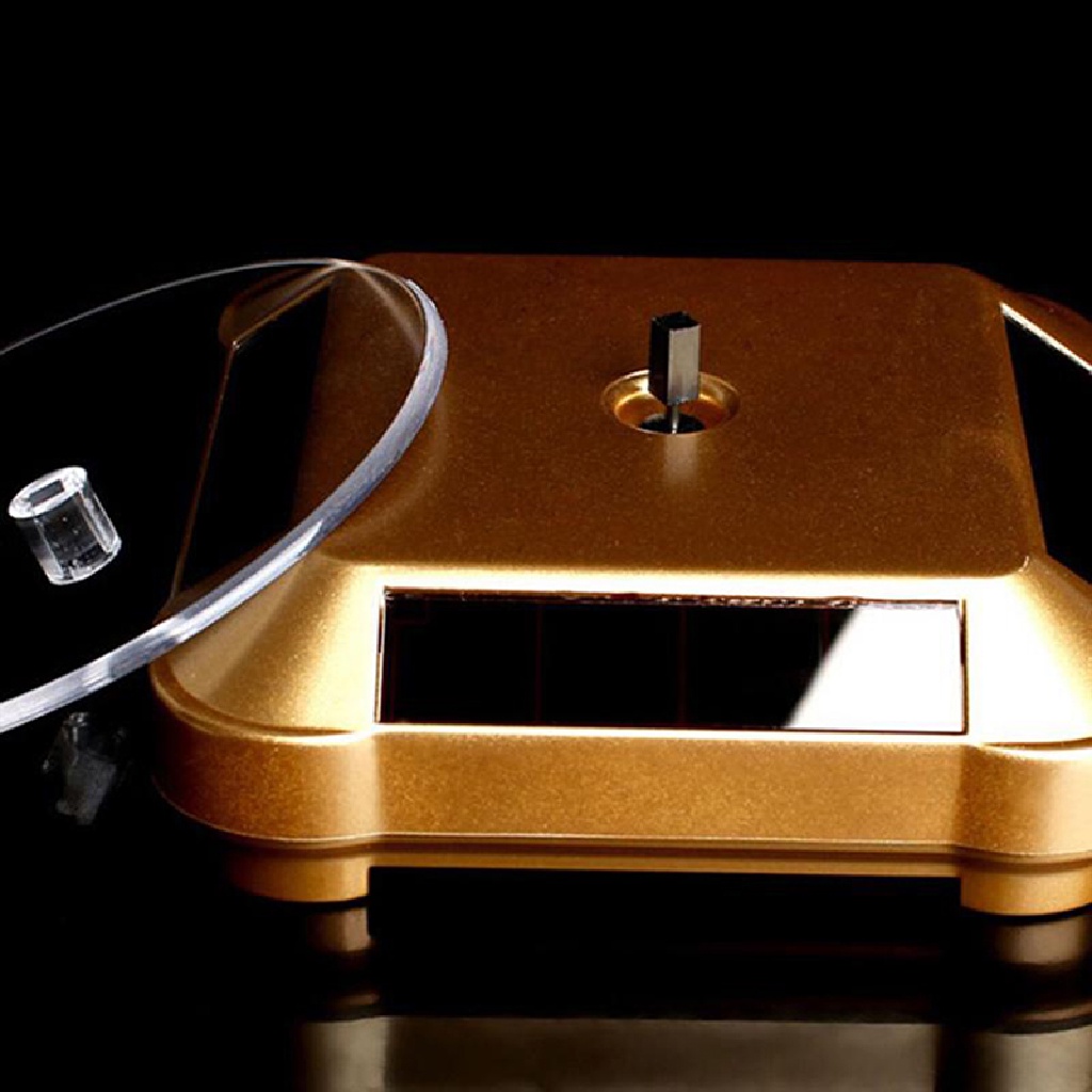 Bàn Xoay 360 Độ Trưng Bày Trang Sức Sử Dụng Năng Lượng Mặt Trời Mới 2022