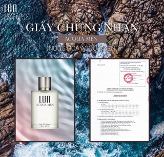 Nước Hoa Lua Aqua Men - Chính Hãng 100%