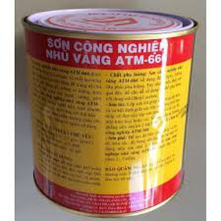 Sơn nhũ vàng ATM 666 --875 ml
