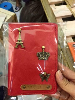 Order Thái - vỏ passport và ví dập charm