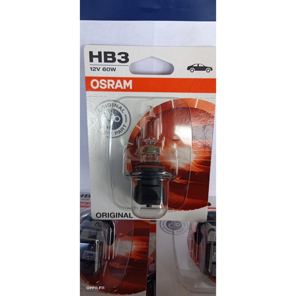 Bóng đèn pha Fortuner HB3 9005 12v 60w Chính hãng Osram (Bảo hành 3 tháng)