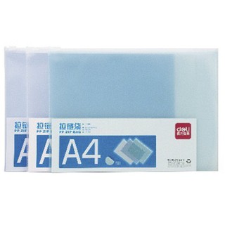 Túi đựng hồ sơ khóa kéo Deli 5588 khổ A4