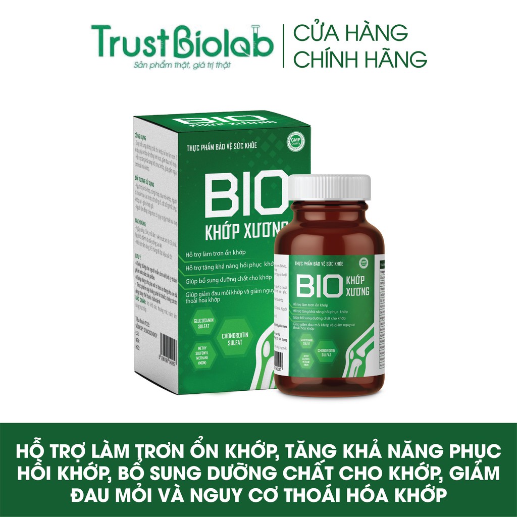 [ Hộp 45v] Bio Xương Khớp - Giảm Đau Xương Khớp