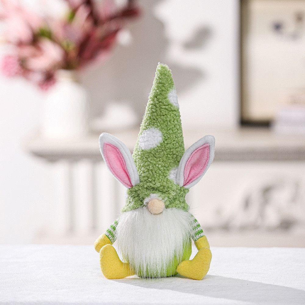 PINEVN Búp Bê Hình Chú Thỏ Có Đèn Để Bàn Trang Trí
