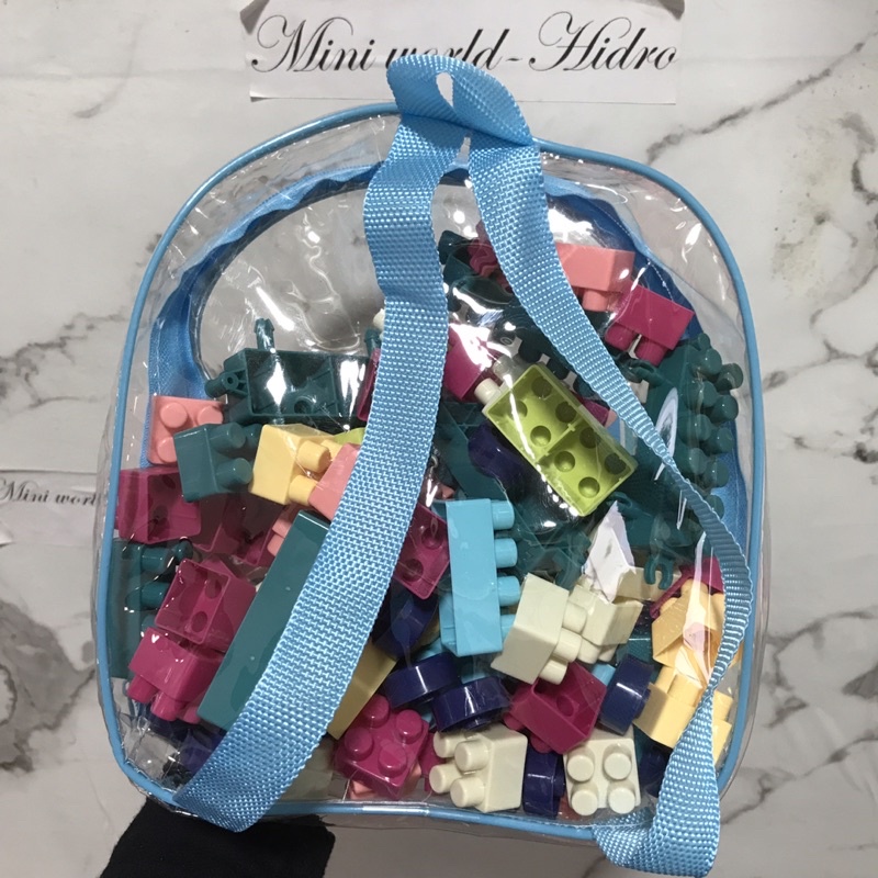 Balo Lego lắp ráp ghép cho bé