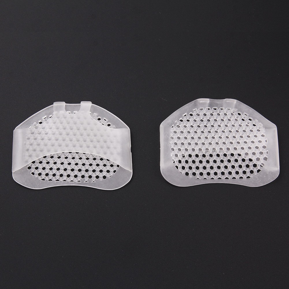 ⚽ELE⚾Silicone Gel Insoles Pads Cushions Forefoot Pain Support Front Feet Care