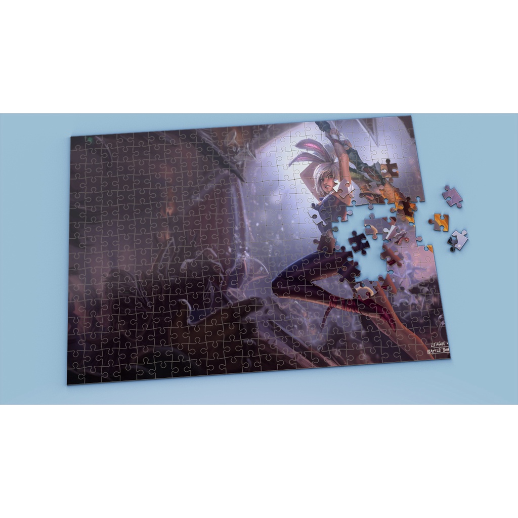 League of Legends Tranh ghép hình RIVEN - Mẫu 1 - Nhận in theo yêu cầu