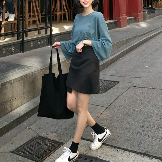 Chân Váy Ulzzang Chữ A Xinh Xắn | BigBuy360 - bigbuy360.vn