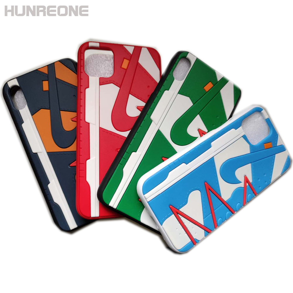 Off-White x Futura x Nike SB Dunk OW iPhone 11 Pro Max X XS XR XS MAX SE2 7 8 Plus Silicone Soft Phone Cover Case