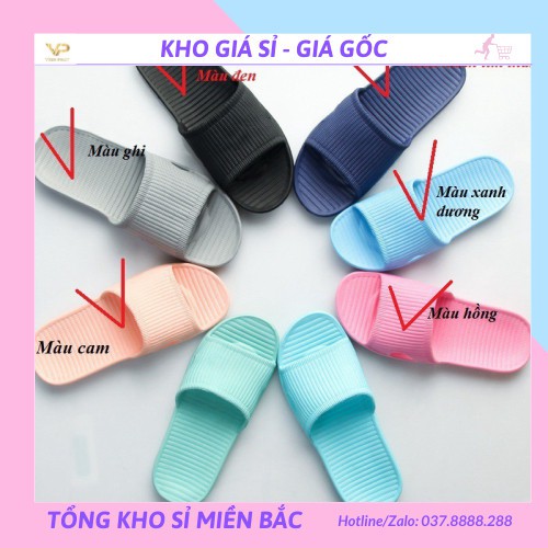 [❌GIÁ SỈ❌]DÉP NHỰA DẺO NGUYÊN KHỐI ĐI TRONG NHÀ SIÊU BỀN 2067