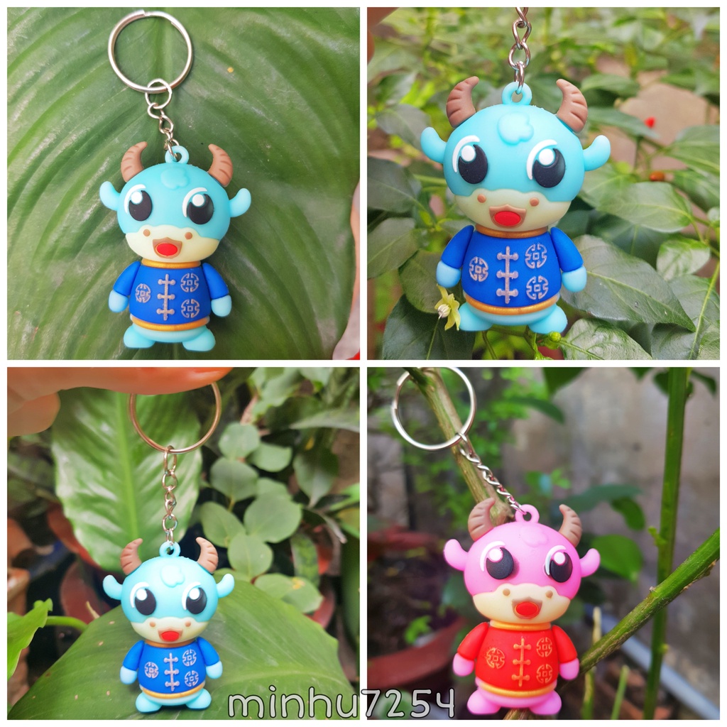 MÓC KHÓA, MÓC TÚI XÁCH CON TRÂU