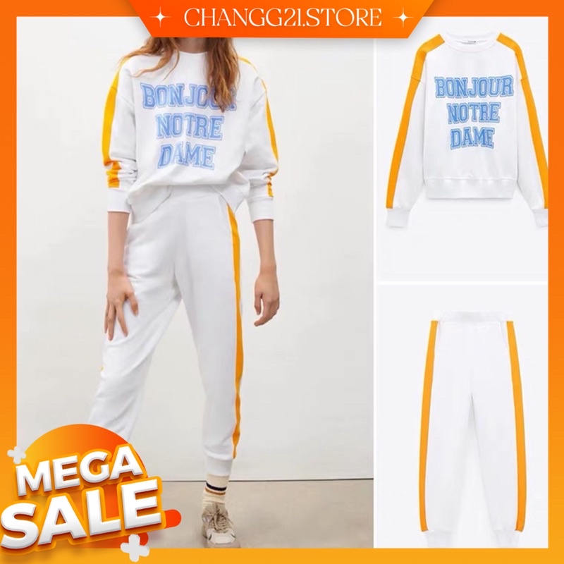 Set nỉ chữ Zara