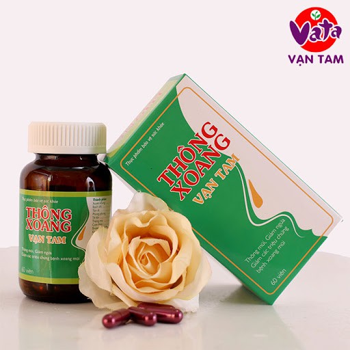 THÔNG XOANG - GIẢM TRIỆU CHỨNG VIÊM XOANG , HẮT HƠI , SỔ MŨI, ĐAU NHỨC VÙNG XOANG , TRÁN