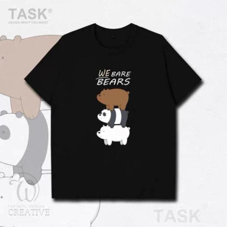 Áo đôi, áo cotton chất đẹp mát, áo unisex, áo phông trắng đen đẹp