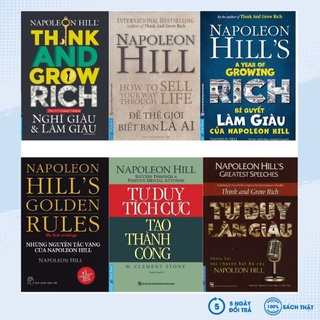 Sách - combo nghĩ giàu làm giàu của napoleon hill, think & grow rich - ảnh sản phẩm 1