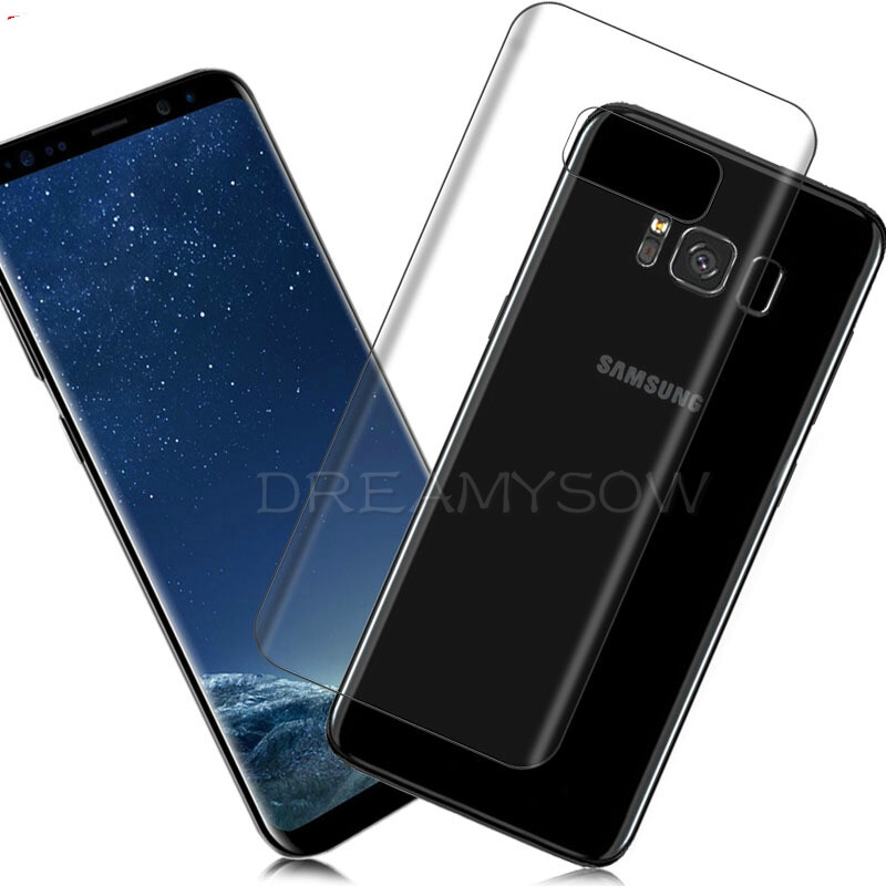 Kính cường lực dán mặt sau bảo vệ lưng điện thoại cho Samsung Galaxy S9 S8 / S8 Plus Note8