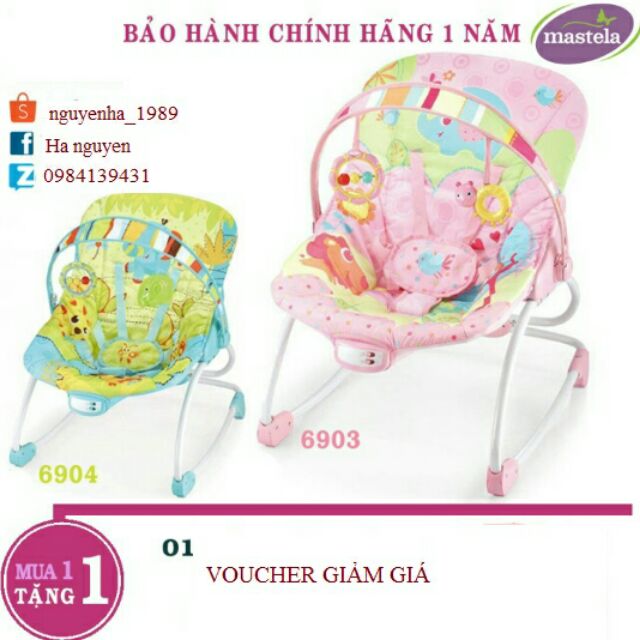 GHẾ RUNG BẬP BÊNH MASTELA  6903/6904