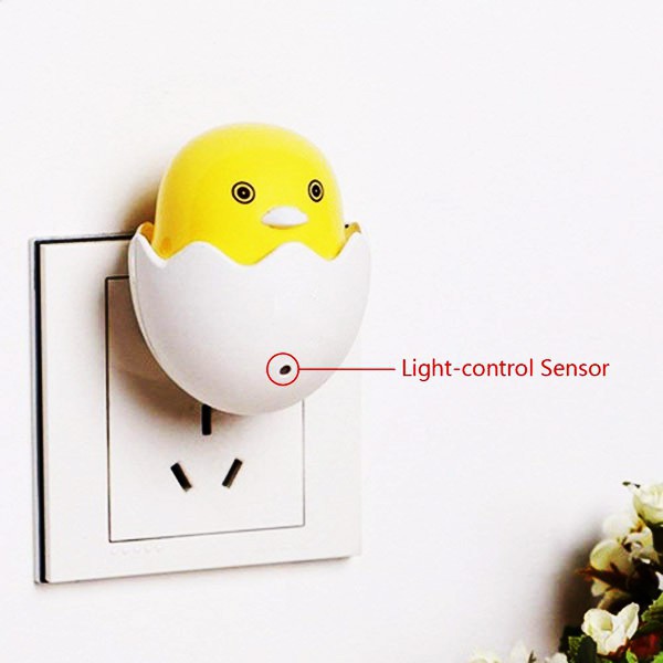 Đèn Ngủ Cảm Biến Hình Gà Con Dễ Thương Cho Bé