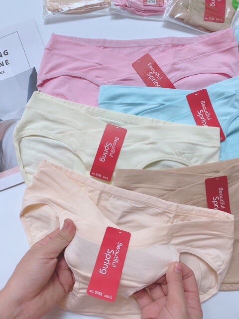 Quần lót kháng khuẩn bầu và sau sinh sz 45-80kg