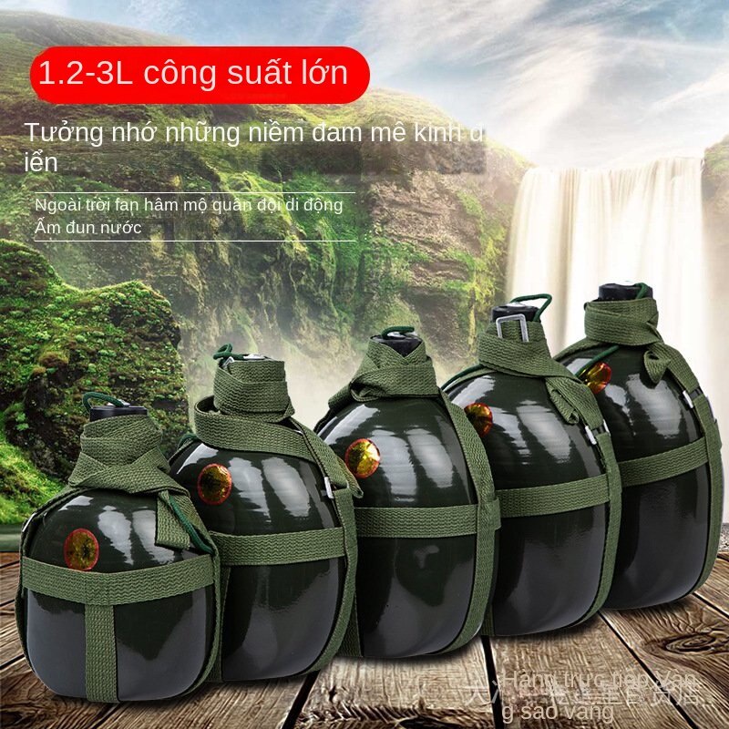 Bình Nước Quân Đội Mùa Hè Bằng Nhôm Màu Xanh Lá Cây Thời Trang Nhà Sản Xuất Bán Sỉ 87 Cho