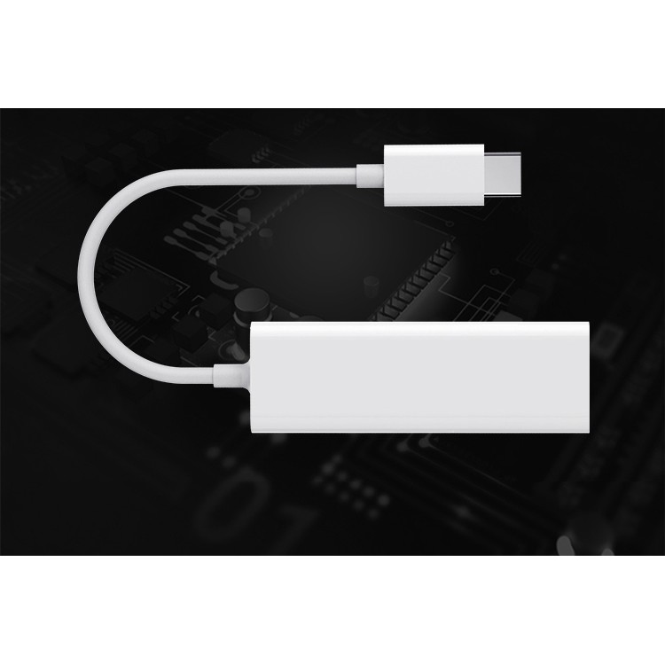 Adapter chuyển đổi từ cổng USB Type C sang cổng mạng lan BT45 cho ĐT,tablet,tablet táo,laptop táo ...-Beetech