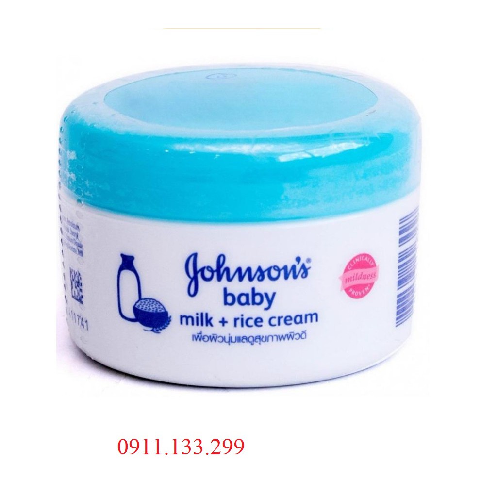 Kem Dưỡng Da Dưỡng Ẩm, Mềm Mịn Chống Nứt Nẻ Da Johnson's Baby 50g