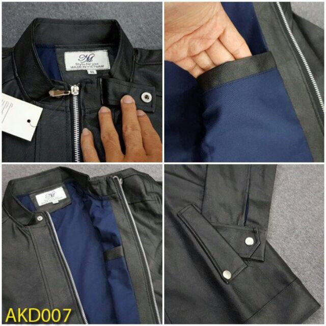 [RẺ VÔ ĐỊCH] Kman_Áo khoác da nam cao cấp lót dù 2 lớp | BigBuy360 - bigbuy360.vn