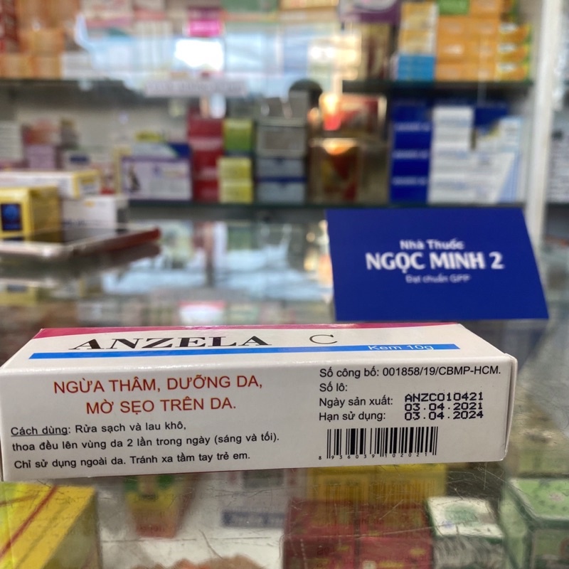 ✅[Chính Hãng] Kem Liền Sẹo ANZELA C (10g)