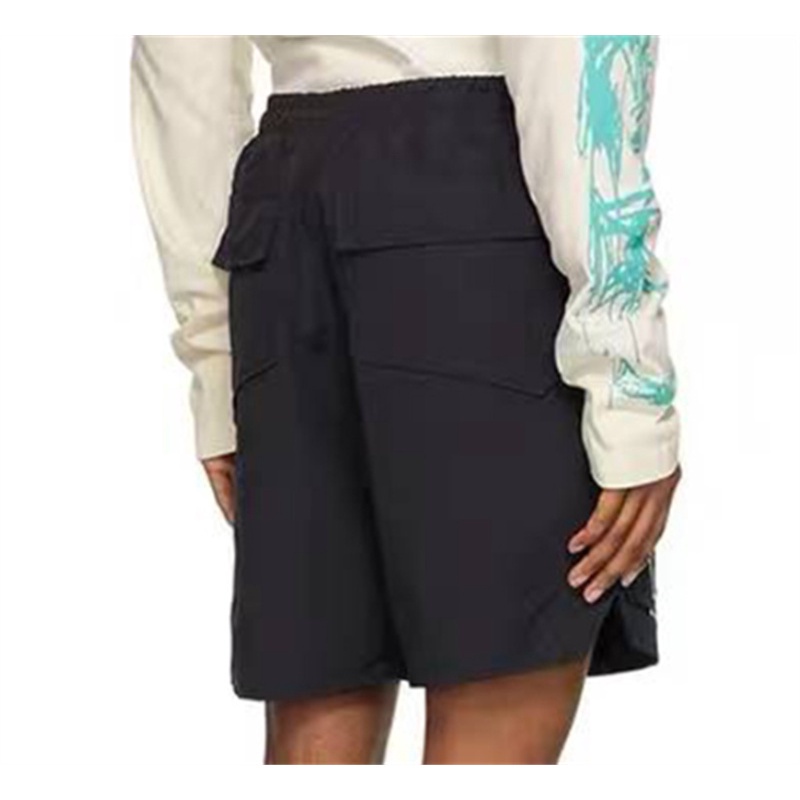 Quần Short Thể Thao Vải Cotton Lưng Thun Thời Trang Đường Phố Cho Nam Và Nữ