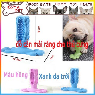 Bàn chải đánh răng cho chó.đồ cắn mài răng cho thú cưng.Làm sạch răng
