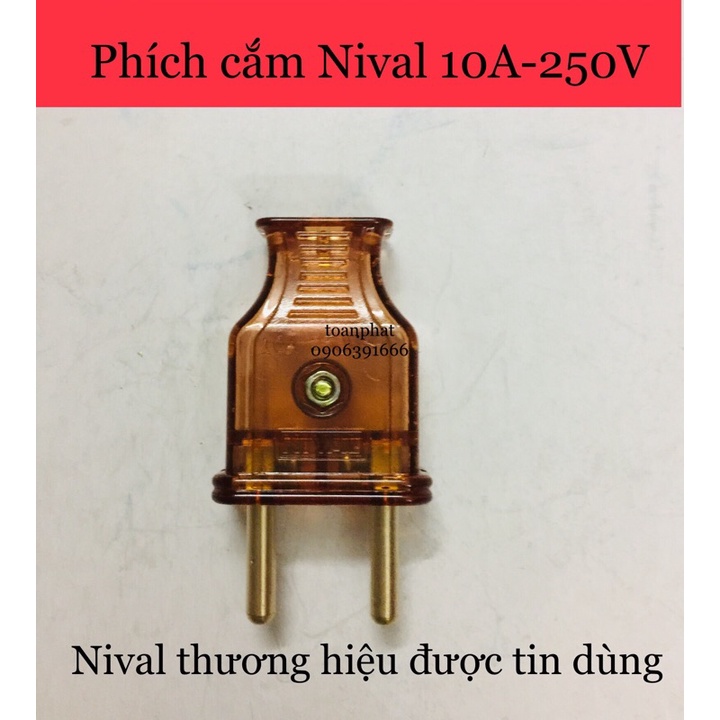 Phích cắm-chuôi cắm-phích dương Nival