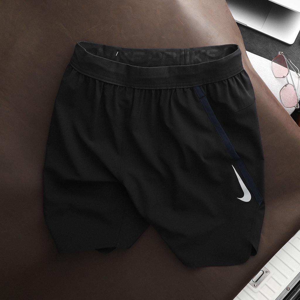 Quần short chạy bộ, tập gym chất vải xi giản phù hợp vận động, mặc siêu nhẹ, cực mát 9738