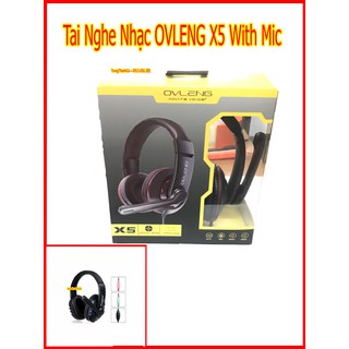 Tai Nghe Nhạc OVLENG X5/X6 With Mic