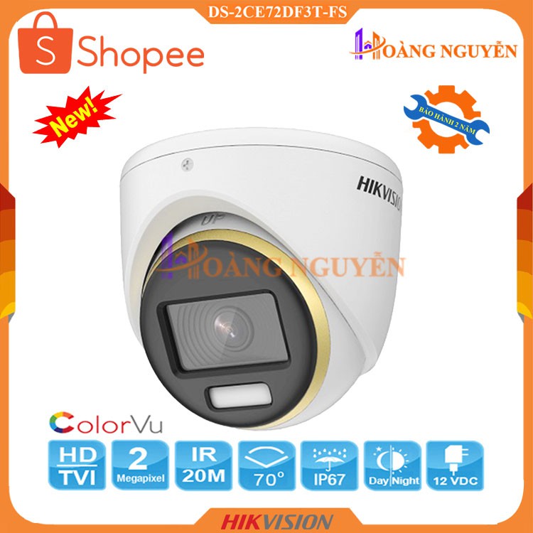 Camera HIKVISION DS-2CE72DF3T-FS