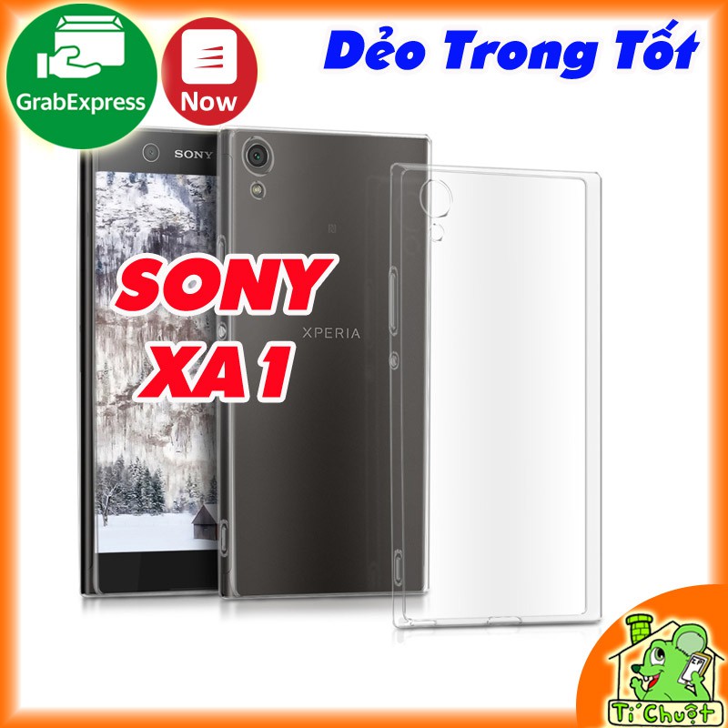 [Loại Tốt] Ốp lưng SONY XA1 Silicon Dẻo Trong Suốt