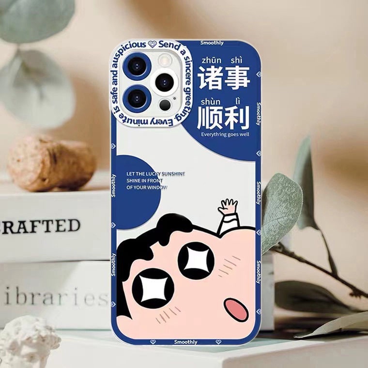 Ốp Điện Thoại Mềm Trong Suốt In Chữ Cho IPhone 13 12promax SE2 2020 11 Pro MAX 6S 7 8 Plus X XS XR
