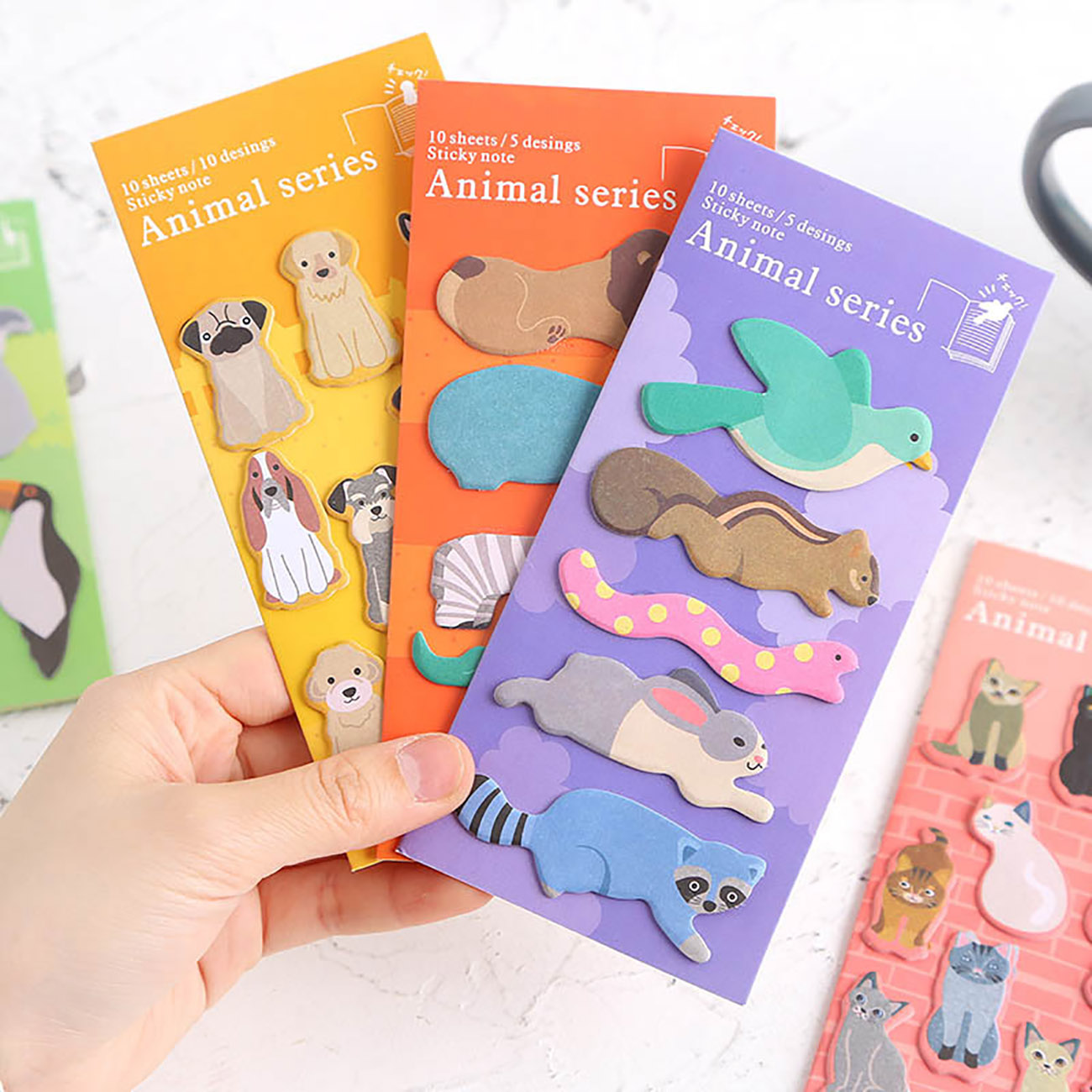 Zoo stickers notebook decorative stationer