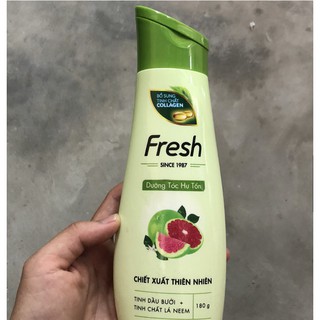  Dầu Gội Fresh Bưởi Collagen 180g  HSD đến ngày 02 08 2021  