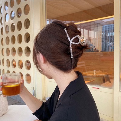 Kẹp Tóc Kim Loại Kiểu Dáng Thanh Lịch Dành Cho Nữ NPPK004