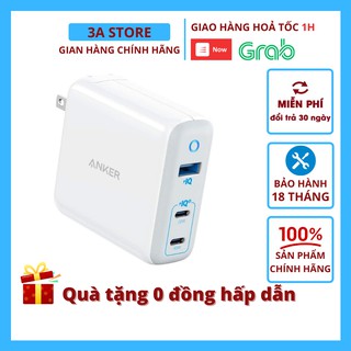 Củ sạc ANKER A2034 65w Elite 3 cổng PIQ 3.0 & GaN PPS - sạc nhanh iphone ipad laptop 3astore