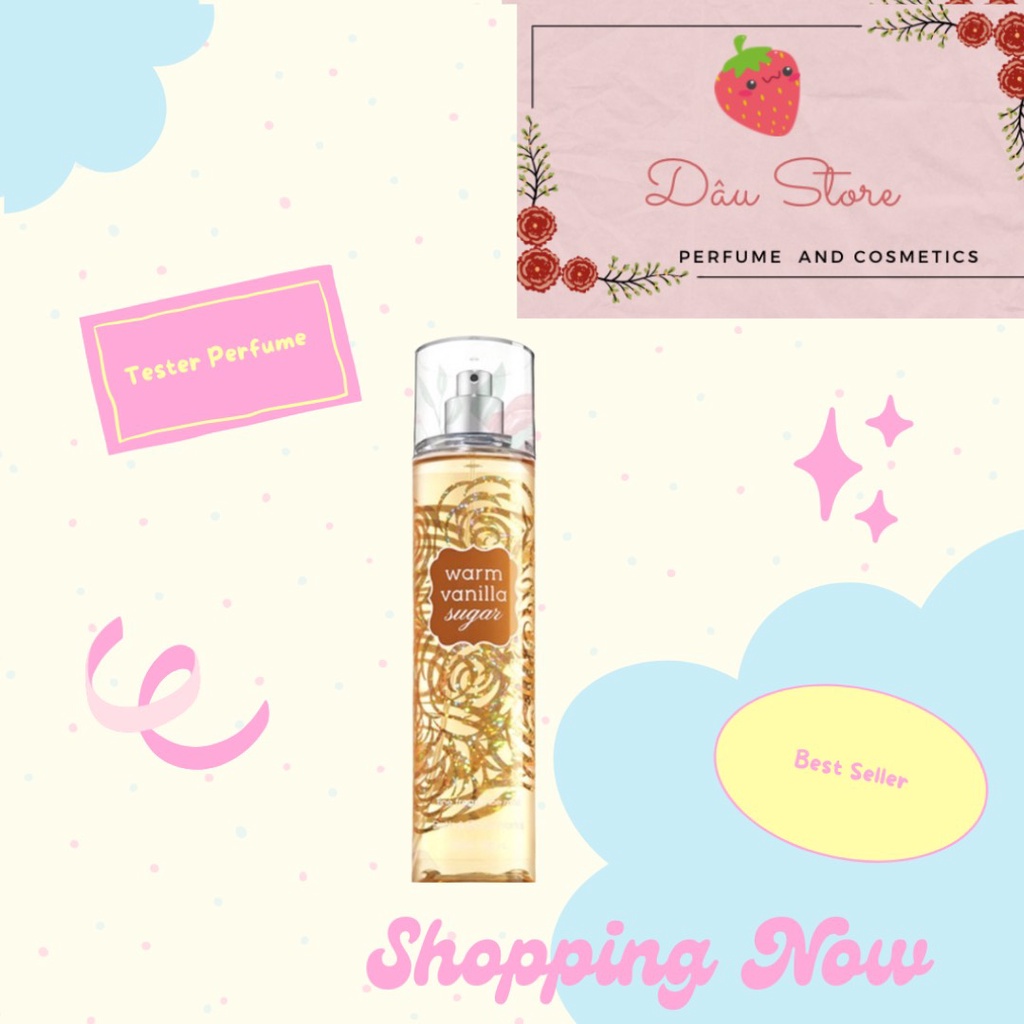 Xịt thơm Bath and Body Works - Warm Vanilla Sugar