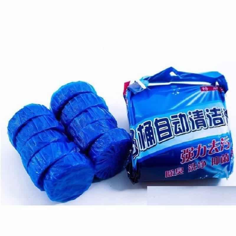 Set 10 Viên Tẩy Bồn Cầu Siêu Sạch Khử Mùi Diệt Khuẩn