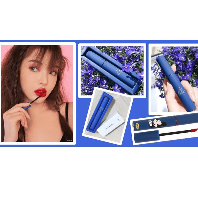 Son 3CE - Son kem 3CE vỏ xanh siêu hot check mã vạch